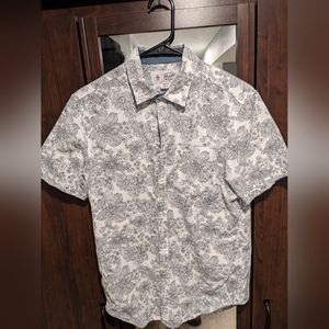 Penguin Flower Design Shirt